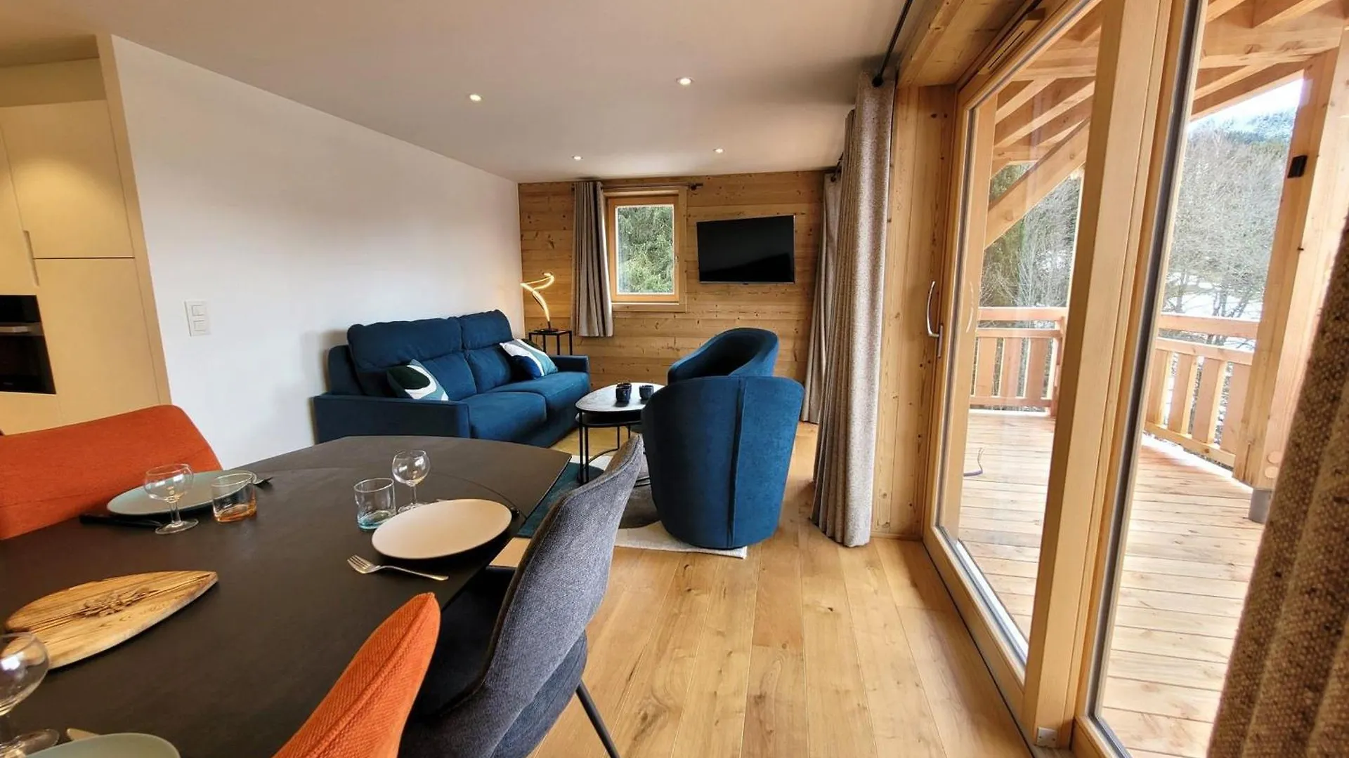 Apartment Appartement Lumineux 3* Avec Terrasse, 2 Chambres, Proche Centre Et Pistes, Garage Inclus - Fr-1-598-163 Les Gets France